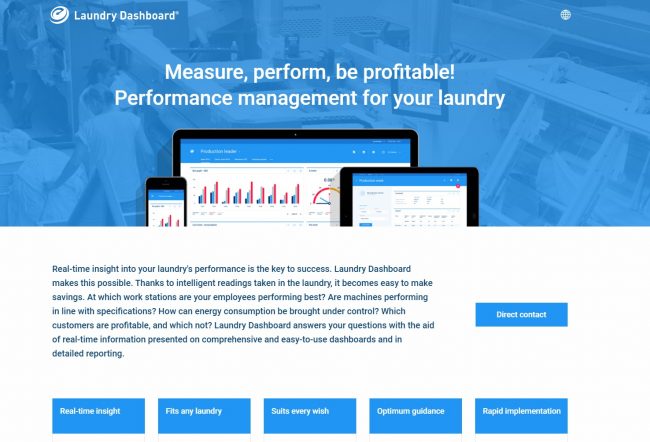 Laundry Dashboard overhaul