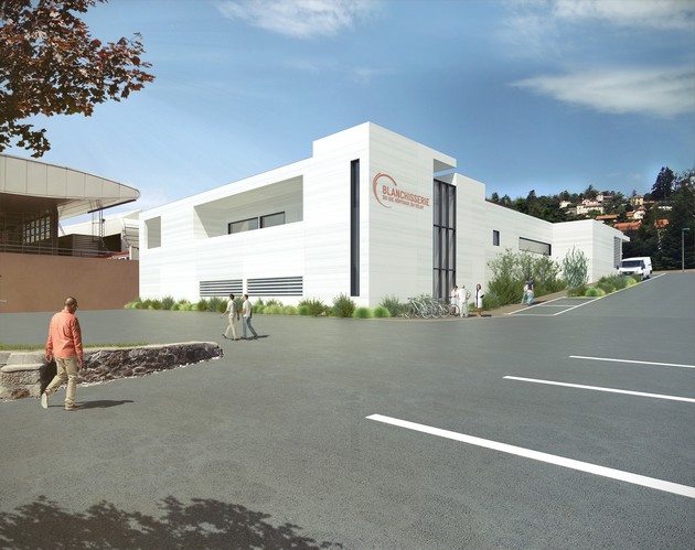 new laundry for the Emile Roux hospital