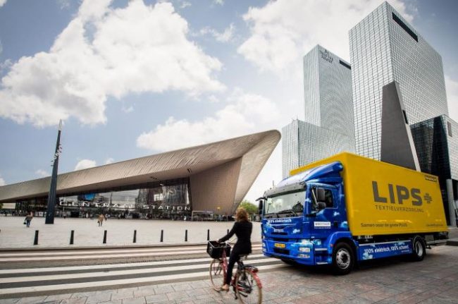 Lips Plus Netherlands introduces 100% electric trucks