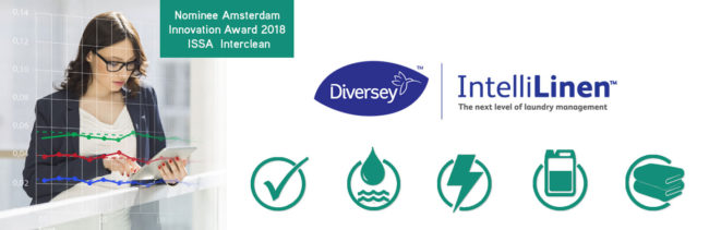 Diversey's IntelliLinen technology offers valuable insights of the Laundry Process