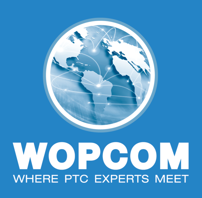 Logo WopCom, where PTC experts meet
