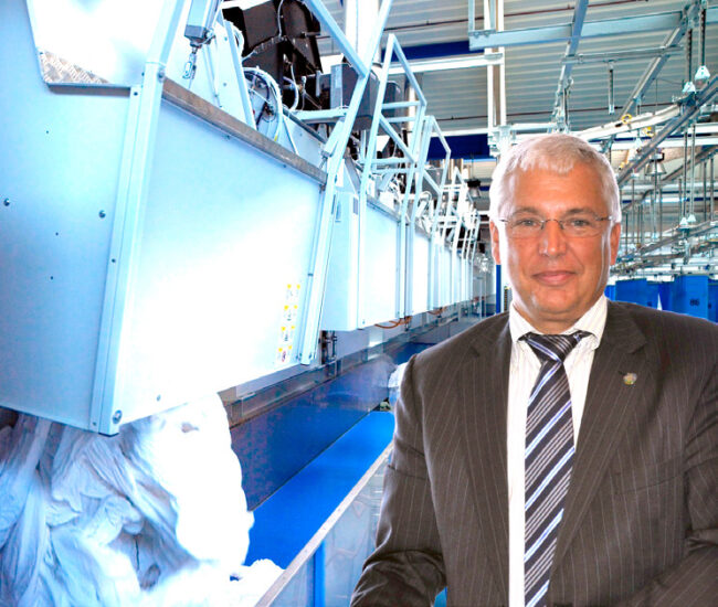 Peter Wennekes, CEO of CINET: the ambassador of Professional Textile Care