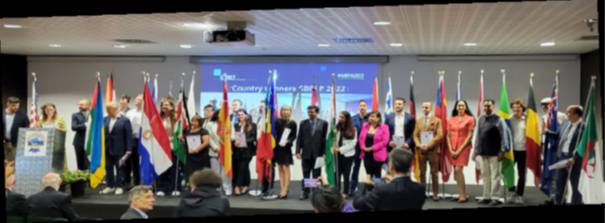 The flag ceremony