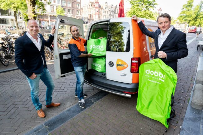Ruben van Pelt and Maurits Tiethoff, founders of Dobbi