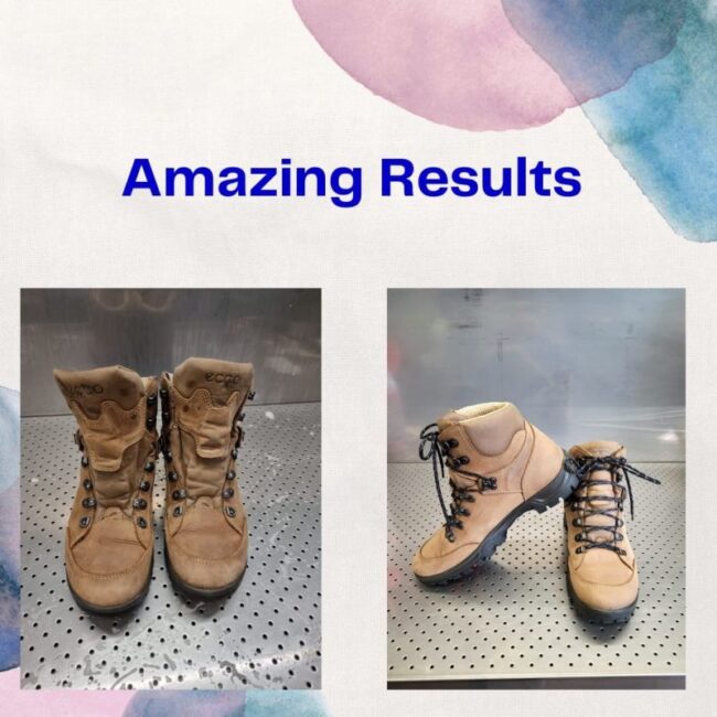 Elite Drycleaners before and after