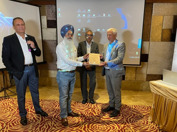 Warm thanks to CINET CEO Peter Wennekes for this outstanding initiative by the DLAI and Punjab Associations