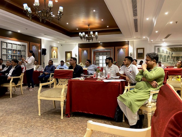 Interested audience in Delhi