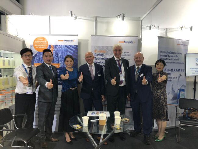 Texcare Asia team Kreussler