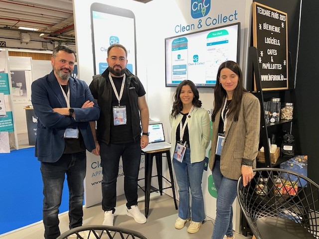 Clean & Collect Software as a result of cooperation between FFPB trade association, CTTN research & testing as well as Inforum Mr. David Berardozzi (r)