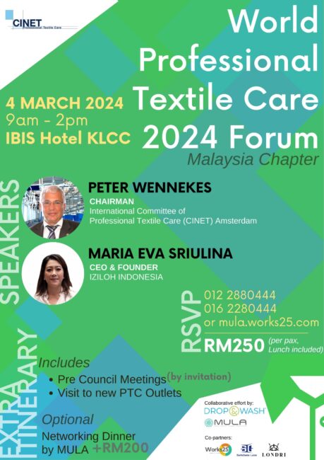 World Professional Textile Care Forum - March 4, 2024