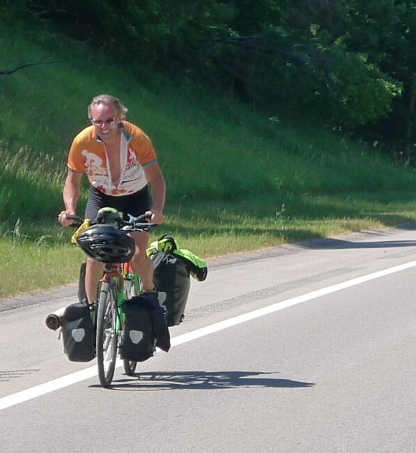 Jim Gilligan - an outdoors man who enjoys cycling