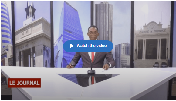 Extremely proud to be featured over 3 minutes on the Ivory Coast national news