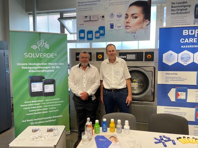 Mr. Jan Querengaesser and Mr. Joerg Schwerdtfeger of BUFA