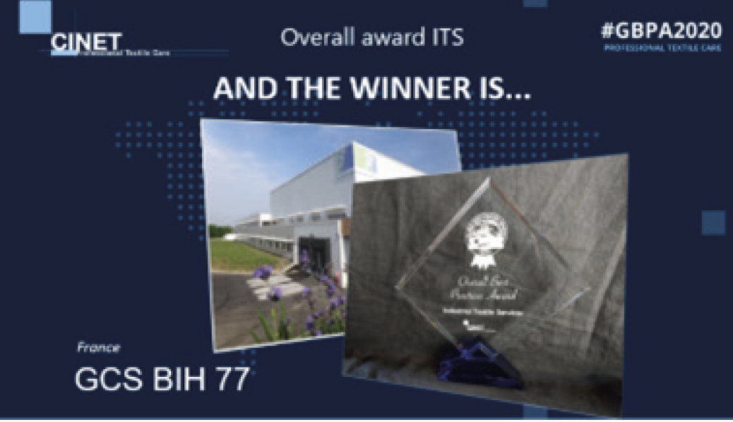 The Overall Award Category ITS was received by GCS BIH77 from France because of their outstanding focus on quality, CSR and sustainability.