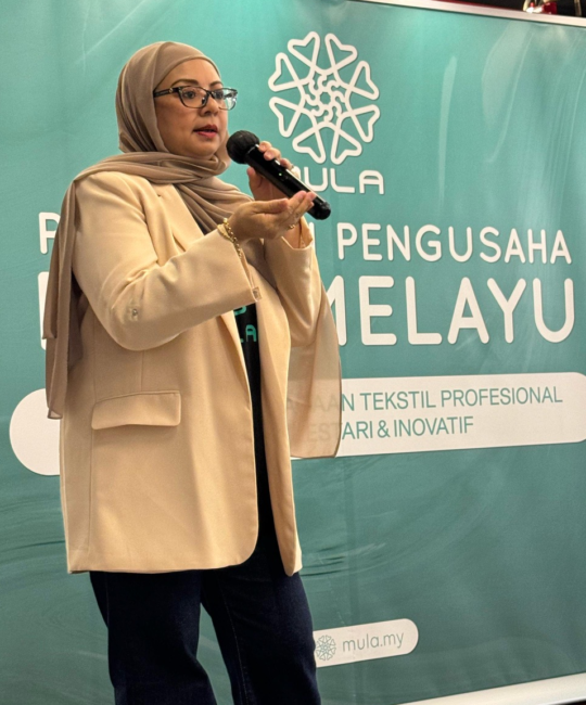 Mrs. Zarina Binti Ismail, new MULA President Malaysia