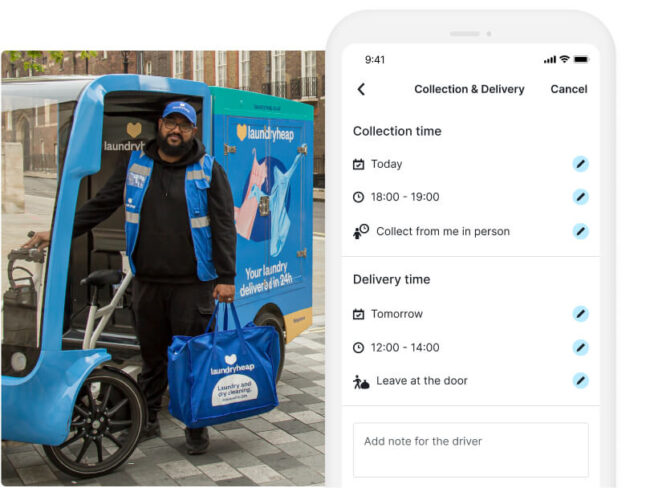 Laundryheap introduces express overnight service