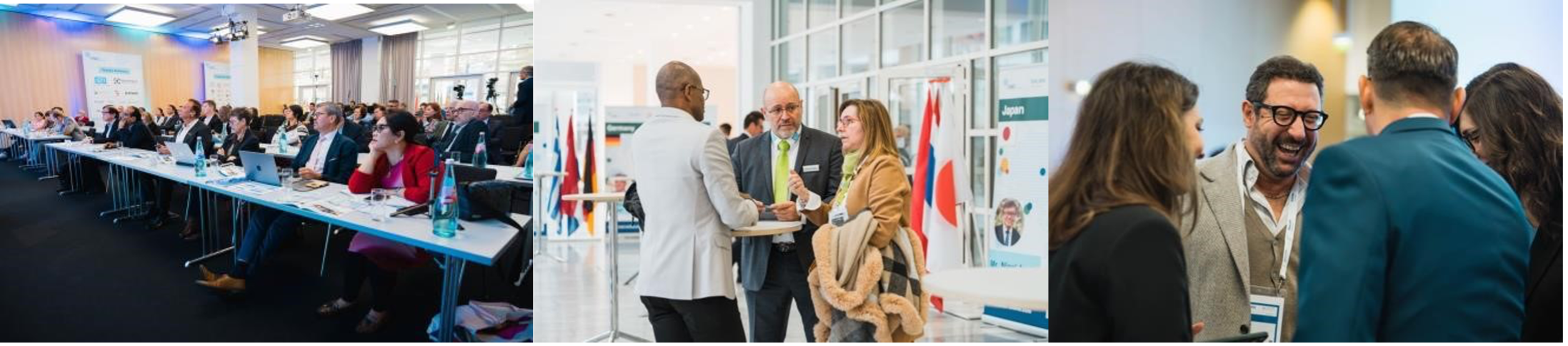 Convention sfeerfoto's - delegates en networking
